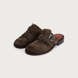 Tondra Taupe Brown Suede
