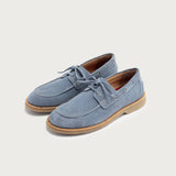 Ria Light Blue Suede