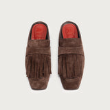 Fria Brown Suede
