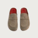 Lido Dusty Green Suede