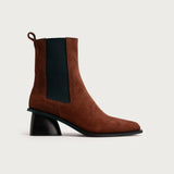 Vela Terracotta Suede
