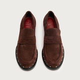 Chio Brown Suede