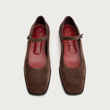 Quadra Brown Suede