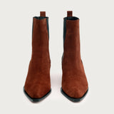 Vela Terracotta Suede