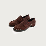 Chio Brown Suede