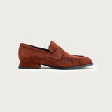 Strata Terracotta Suede