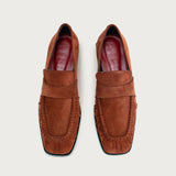 Strata Terracotta Suede